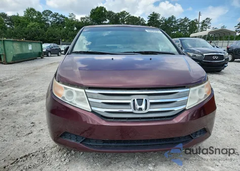 2012 Honda Odyssey Exl из США, поврежденный, VIN 5FNRL5H63CB138805